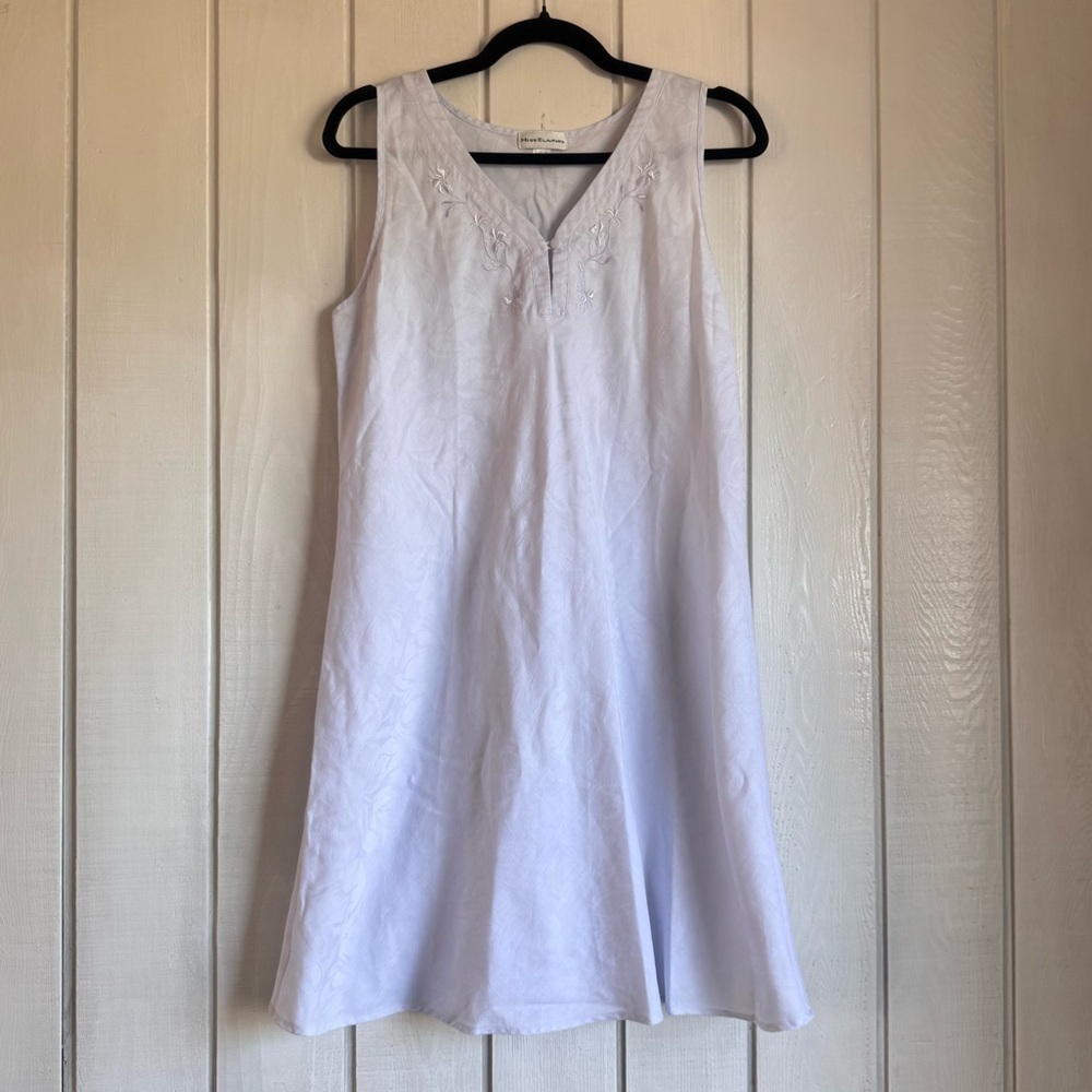 Miss Elaine Vintage Baby Blue Nighty
